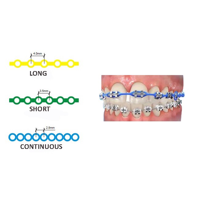 Dental Orthodontics Power Chain